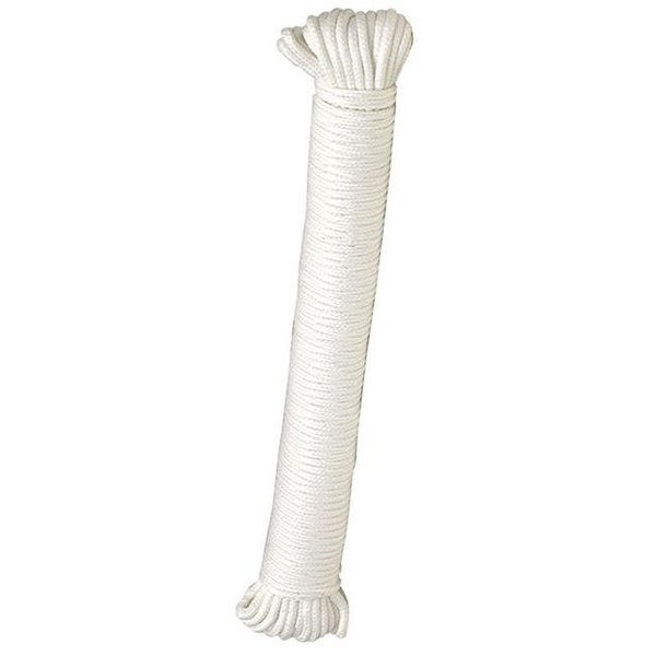 The Lehigh Group Lehigh Group .19in. X 100ft. White Synthetic Utility Cord  100LW 100LW